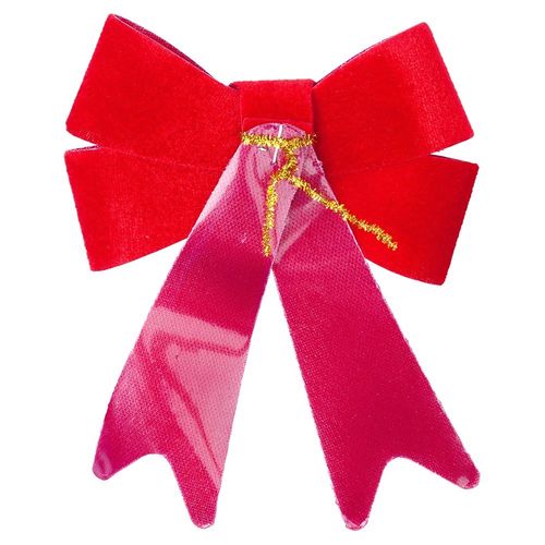 2x Kokarda Świąteczna Kokardka Dekoracyjna Ozdobna na Choinkę Prezenty na Arena.pl