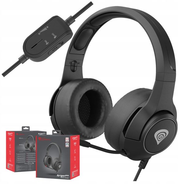 Słuchawki z mikrofonem Argon 600 do PC PS4 PS5 XBOX SERIES X ONE zdjęcie 1