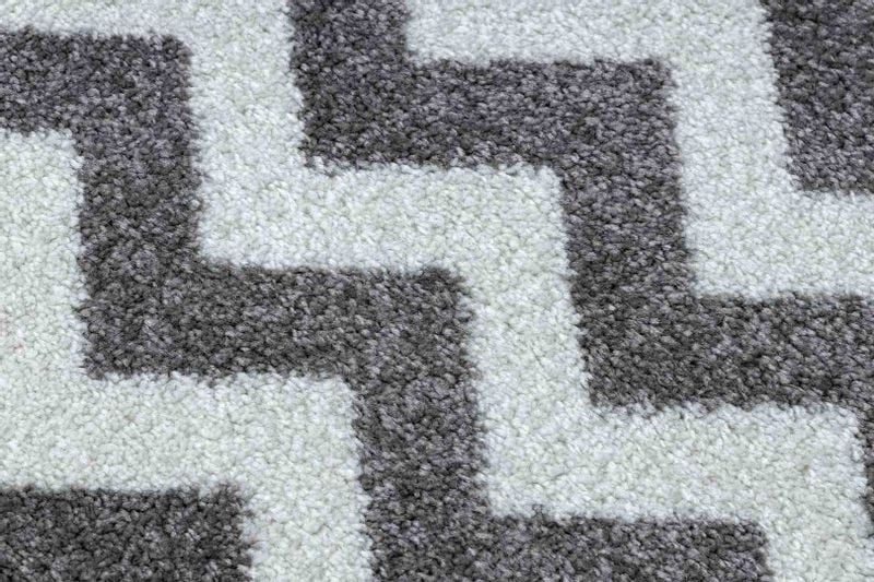 RUG/LU/ESMESA/ZIGZAK/GREY+WHITE/160x220 zdjęcie 6