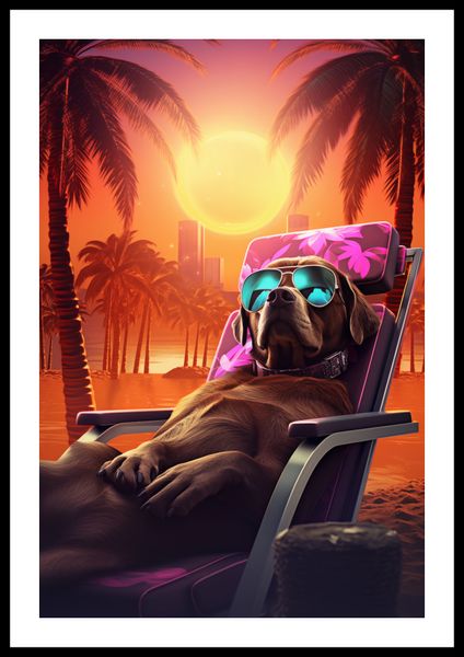 Plakat 40x60cm Lato w Stylu zdjęcie 3