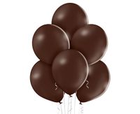 balony pastelowe brązowe 100szt.urodziny party