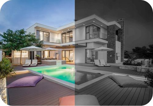 FORCE Zestaw monitoringu 4x Kamera AHD 8MPx 4K, PODGLĄD ONLINE na Arena.pl