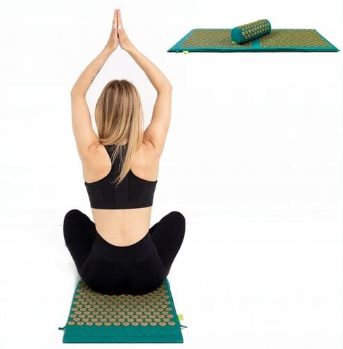 MATA ZDROWOTNA DO AKUPRESURY Z KOLCAMI + PODUSZKA na Arena.pl