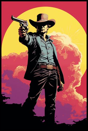 Plakat 61x91,5cm Strzelec z Epoki na Arena.pl