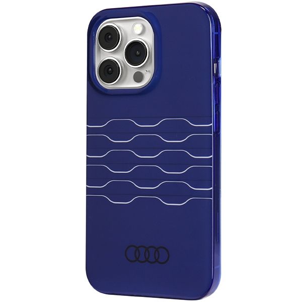 Etui Audi do iPhone 13 Pro Max, Niebieski, MagSafe zdjęcie 2