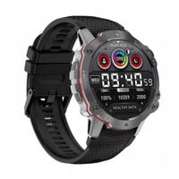 Smartwatch Kiano Watch Sport 1,51" AMOLED GPS Czarny + dodatkowy pasek
