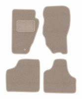 Dywaniki welurowe LUX beżowe Dodge Nitro 2006-2011 SUV z mocowaniami