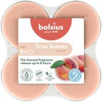 Podgrzewacze zapachowe BOLSIUS 57mm (Brzoskwinia) ~8h 8szt.