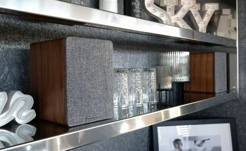 Zestaw głośników bezprzewodowych 2.0 Wavemaster Base 30 W Bluetooth Brązowe na Arena.pl