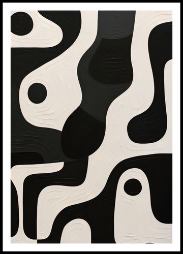 Plakat 68x98cm Kontrastowa Harmonia na Arena.pl