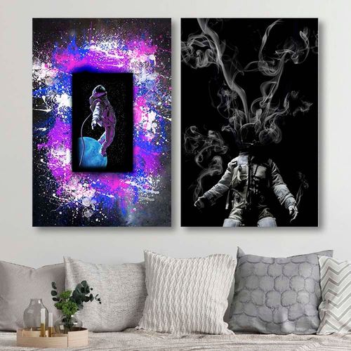 Deco Panel, Kosmiczny skafander i dym 40x60 na Arena.pl