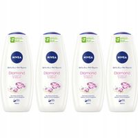 NIVEA Żel pod prysznic DIAMOND i ARGAN OIL, pak 4 x 500 ml
