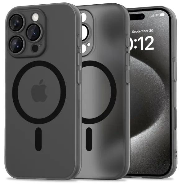 Etui Tech-Protect MagSlim MagSafe na iPhone 16 Pro Max - półprzezroczyste zdjęcie 1