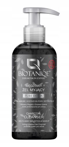 BIOTANIQE PURE DETOX ŻEL DO MYCIA TWARZY WĘGLOWY 200 ML na Arena.pl