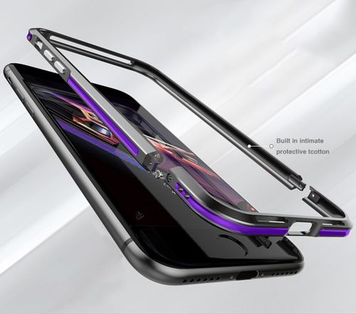 Etui LUPHIE BUMPER SWORD iPhone 7/8 Plus + SZKŁO na Arena.pl