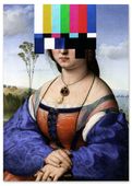 Plakat cyfrowy do wydruku portret sztuka