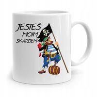 Kubek Prezent Dla Dziewczyny Jesteś Moim Skarbem Z Nadrukiem Ze Zdjęciem