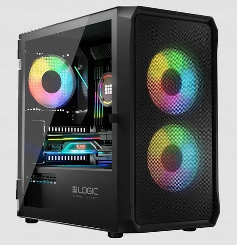 Obudowa Logic Portos ARGB Mini Black na Arena.pl