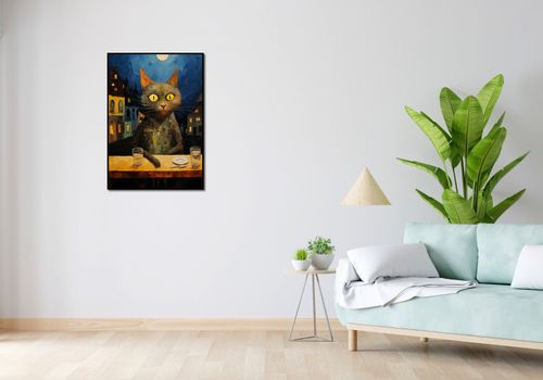 Plakat 59,4x84,1cm Nocny Obserwator na Arena.pl