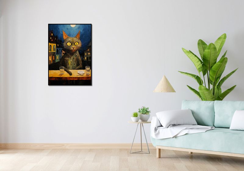 Plakat 59,4x84,1cm Nocny Obserwator zdjęcie 4