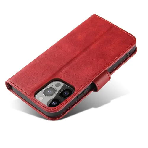 etui magnet case z klapką do samsung galaxy s25+ - czerwone na Arena.pl