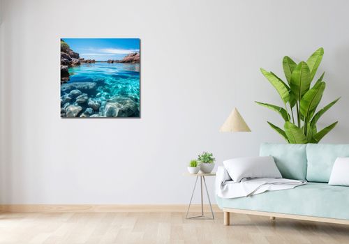 Obraz 70x70cm Krystaliczna Woda na Arena.pl