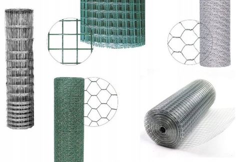 Siatka heksagonalna powlekana PCV 1.0m/25m oczko 25.4mm drut 1.07mm na Arena.pl