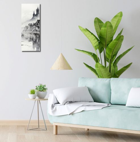 Obraz 20x60cm Mglisty Refleks na Arena.pl