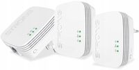Transmiter sieciowy Powerline Strong 600 Triple Mini