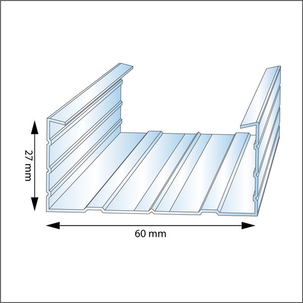 PROFIL CD 60/3.0M. - 12 SZT - G-BCD 60/3.0 zdjęcie 1