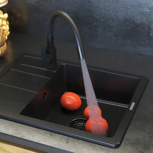 BATERIA KUCHENNA ELASTYCZNA WYLEWKA 360° KRAN GIĘTKA WYLEWKA ZLEWOZMYWAK na Arena.pl