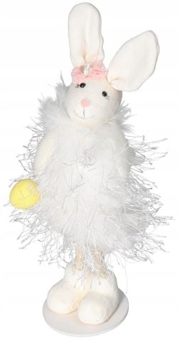 ZAJĄC ZAJĄCZEK WIELKANOCNY FIGURKA DZIEWCZYNKA na Arena.pl
