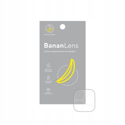Szkło hartowane 9H BananLens na aparat do Apple iPhone 15 Pro na Arena.pl