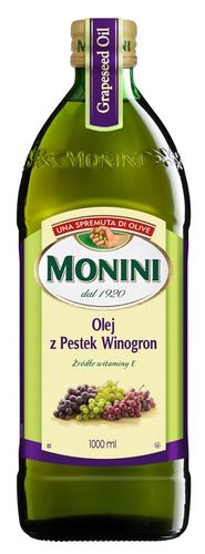 Monini Olej z pestek winogron rafinowany 1000 ml na Arena.pl
