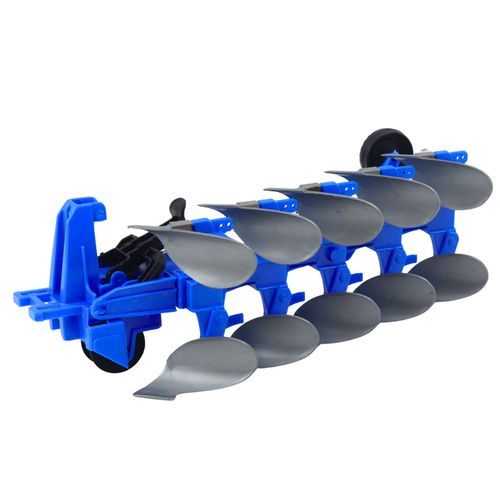 Traktor Rolniczy Farmerski Z Pługiem Napęd Czerwony 50cm na Arena.pl