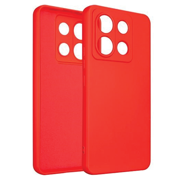beline etui silicone poco x6czerwony/red zdjęcie 1