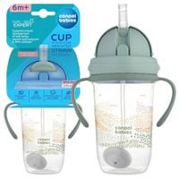 Canpol babies Kubek niekapek z rurką i odważnikiem 270 ml MOUNTAINS