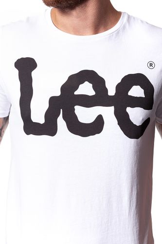 LEE LOGO TEE WHITE L64CAI12 S na Arena.pl