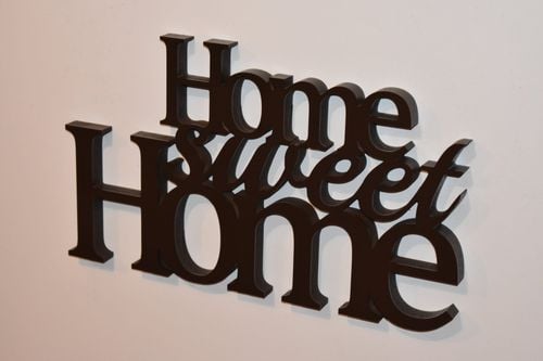 Napis 3D  HOME sweet HOME na Arena.pl