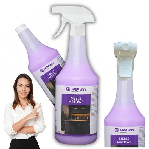 Środek do Czyszczenia Mebli Matowych Powierzchni Bez Smug MEBLE MATOWE 1L na Arena.pl