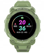 ZEGARTEK SMARTWATCH FD68 ZIELONY MĘSKI DAMSKI SPORTOWY
