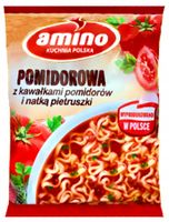 Zupka chińska Amino Pomidorowa 22 x 61g zupa