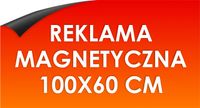 Reklama magnetyczna magnes na samochód 100x60 cm