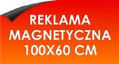Reklama magnetyczna magnes na samochód 100x60 cm