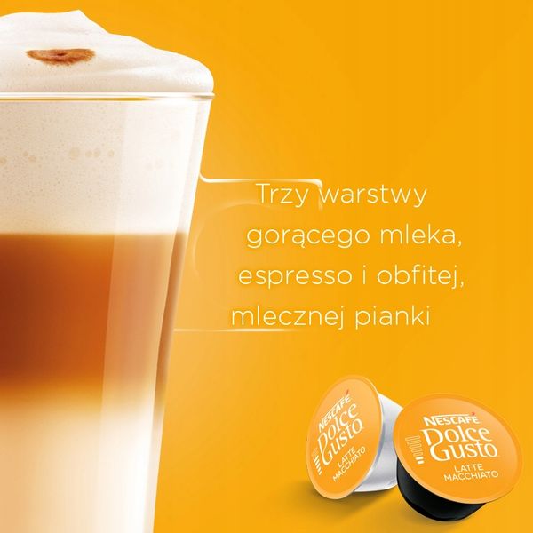 Kapsułki NESCAFE DOLCE GUSTO LATTE MACCHIATO 2x16 zdjęcie 9