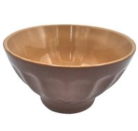 Miseczka miska ceramiczna 400 ml pomarańczowa ręcznie malowana