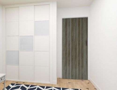 Drzwi harmonijkowe 001P DĄB GRAFIT MAT - 100 cm na Arena.pl