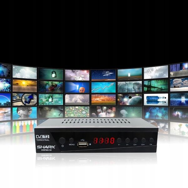 TUNER DEKODER DVBT2 DVB-T2/C TV NAZIEMNEJ KABLOWEJ PILOT HDMI USB HEVC zdjęcie 11