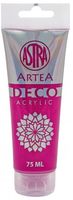 farba akrylowa deco 75ml fuksja astra artea