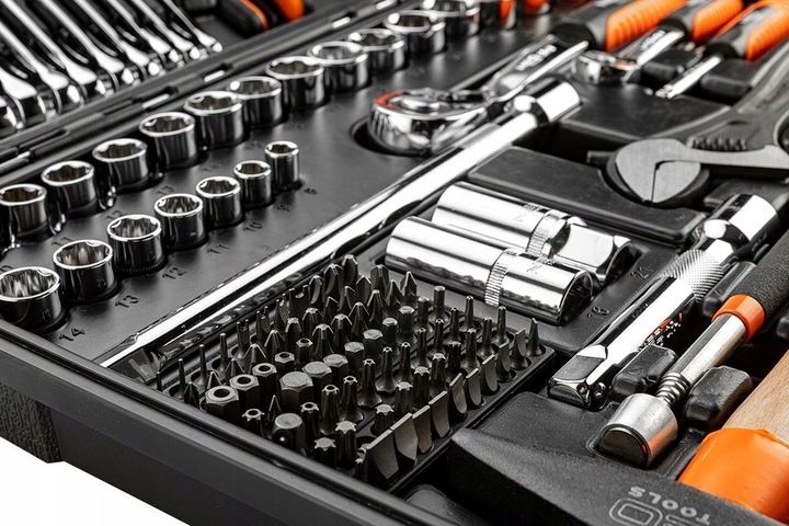 ZESTAW NARZĘDZI 143SZT. 08-945 NEO TOOLS zdjęcie 1